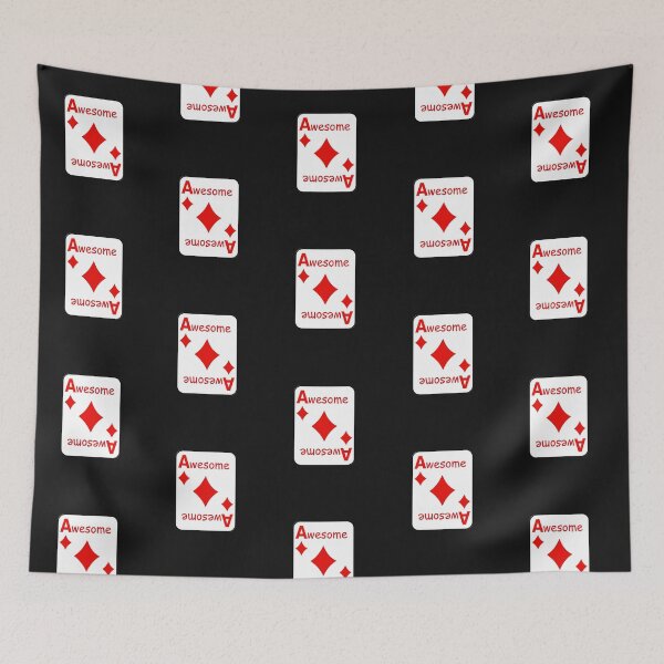 Item preview, Ace of Diamond Awesome Playing Card designed and sold by Bliss Find And Design.