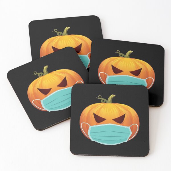 Item preview, Spooky Pumpkin with mask Costume, Creepy Jack O Lantern scary Smile Funny Halloween 2020 Quarantine outfit designed and sold by Noahlaz.
