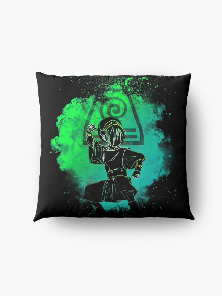 Alternate view of Soul of the Earthbender Floor Pillow