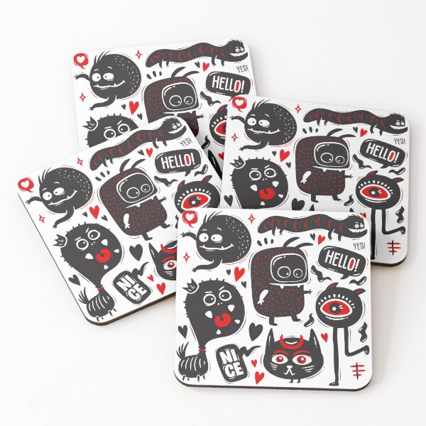 Item preview, funny monsters designed and sold by redaaid.