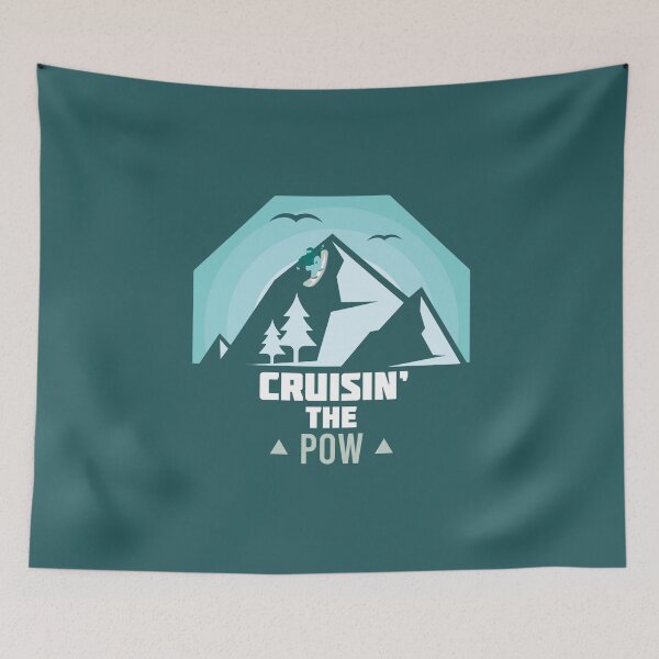 Item preview, Cruisin' The Pow - Ridin' The Pow designed and sold by sherwinc.