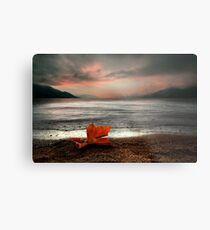 Lonely Tear Drop Metal Print