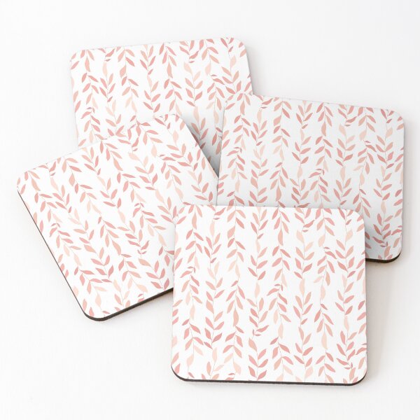 Item preview, Blush Pink Minimalist Leaves designed and sold by sorbetedelimon.