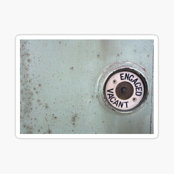 Vacant : Engaged Sticker