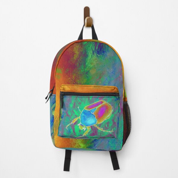 Item preview, Protaetia cuprea ignicollis (Flower Beetle) - Psychedelic version designed and sold by thevexedmuddler.