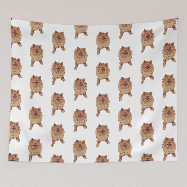 Item preview, Pomeranian Illustration  designed and sold by Liliana Caceres Designs.