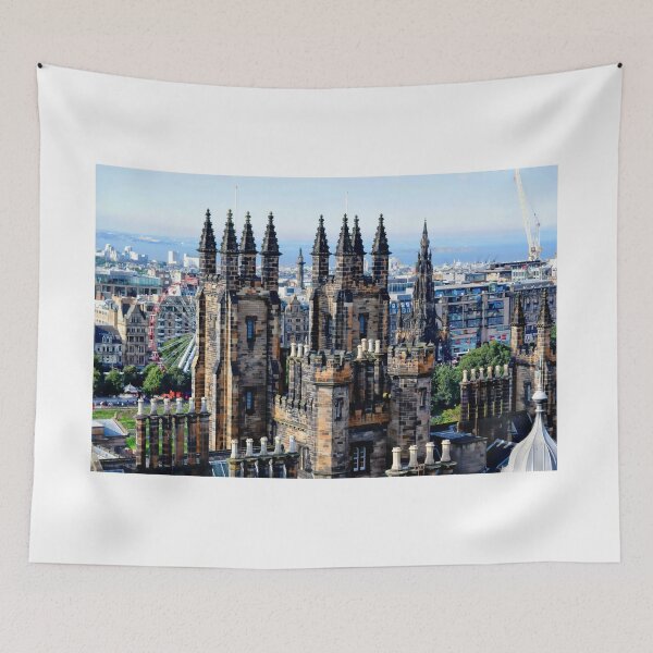 Item preview, The panorama of Edinburgh seen from Camera Obscura designed and sold by PhotoCDesign.