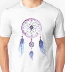 Camiseta unisex Ilustración acuarela de Dreamcatcher