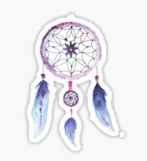 Dreamcatcher Watercolor Illustration Sticker