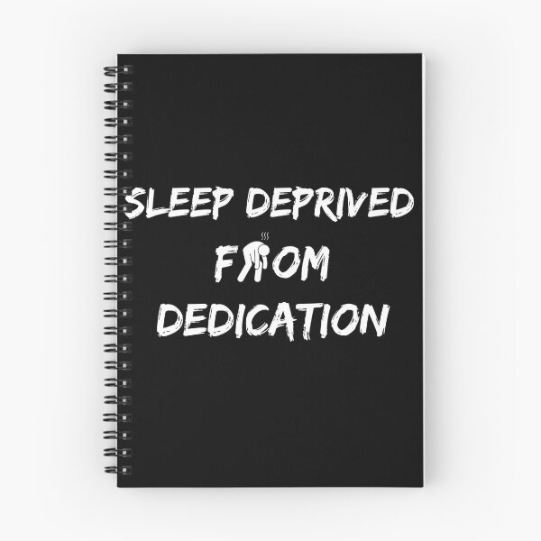 Item preview, Sleep Deprived From Dedication Funny Exercise Fitness Design designed and sold by SeanDiaz2019.