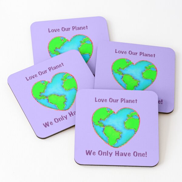 Item preview, Love our Planet, we only have one!  designed and sold by sillybanana.