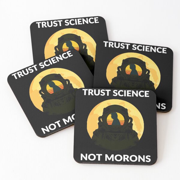 Item preview, Trust Science Not Morons T-Shirt designed and sold by Desiznn.