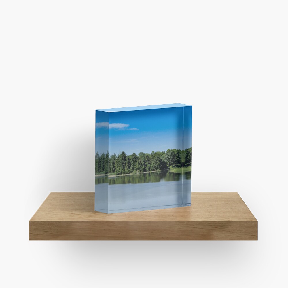 Green&Blue Acrylic Block
