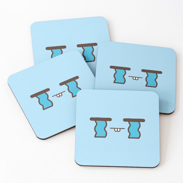 Item preview, #9 Kawaii blue face designed and sold by WelcomeToJapan.
