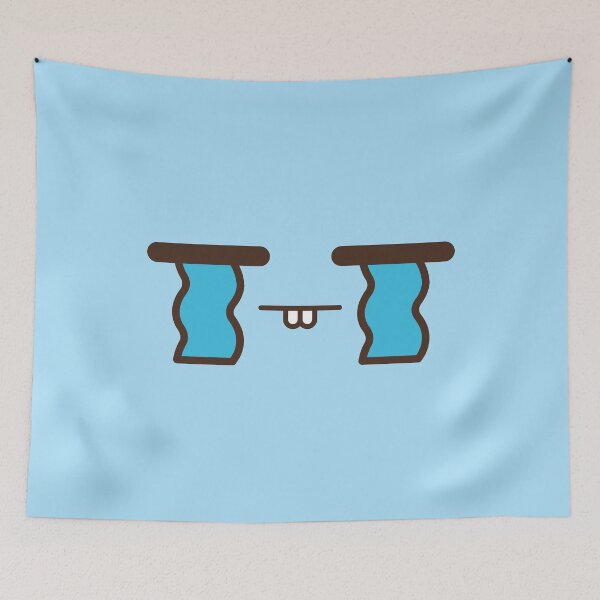 Item preview, #9 Kawaii blue face designed and sold by WelcomeToJapan.