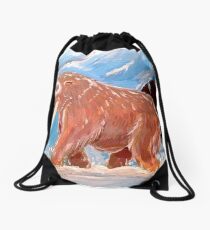 Realistic Mamoswine & Swinub Drawstring Bag