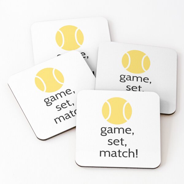 Item preview, Game Set Match designed and sold by Right Meow  Designs.