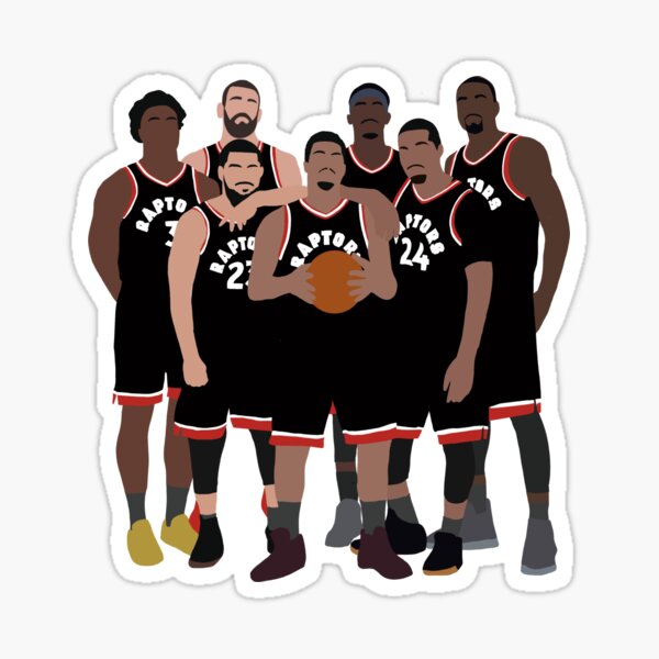 Toronto Raptors Squad Sticker