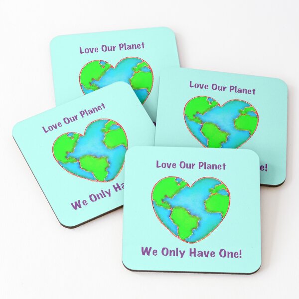 Item preview, Love our Planet, we only have one! (Blue) designed and sold by sillybanana.