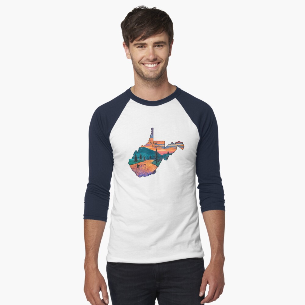 Vista previa del artículo con la obra «Camiseta ¾ estilo béisbol», diseñado y vendido por TeeCreations.
