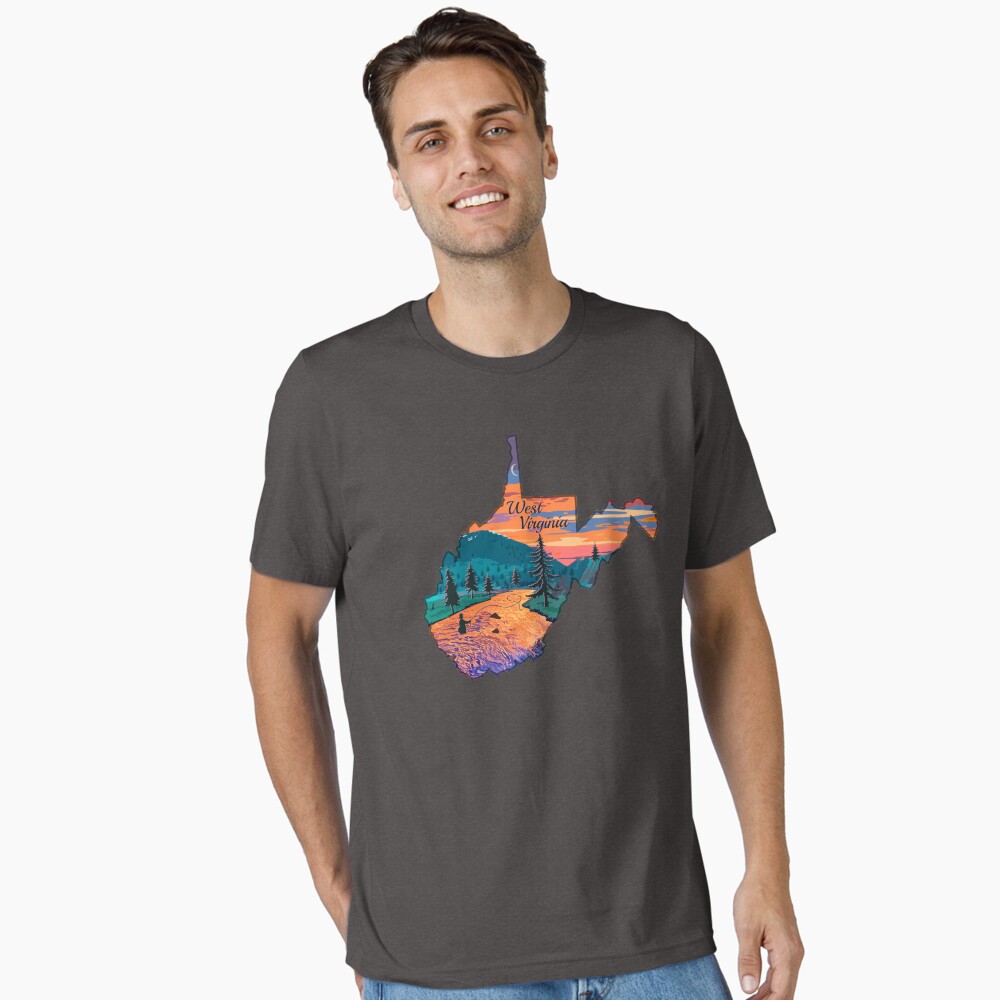 Vista previa del artículo con la obra «Camiseta esencial», diseñado y vendido por TeeCreations.
