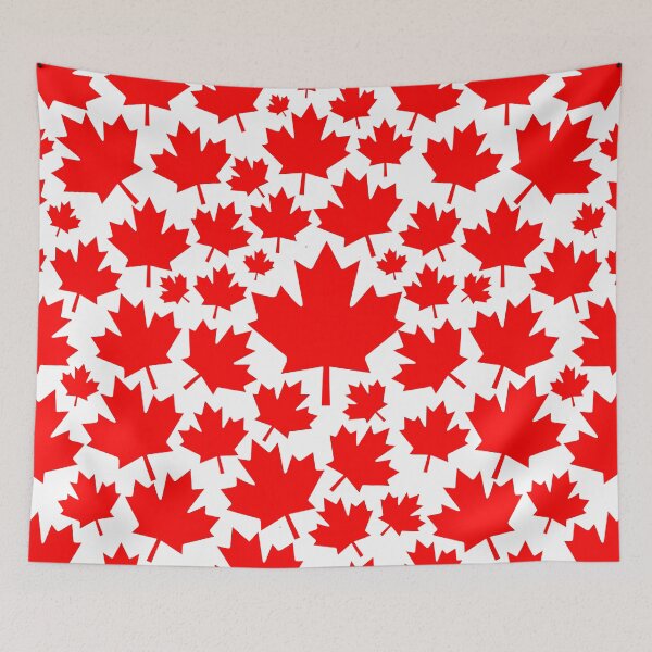 Item preview, Canada Flag Maple Leaves designed and sold by Livity.