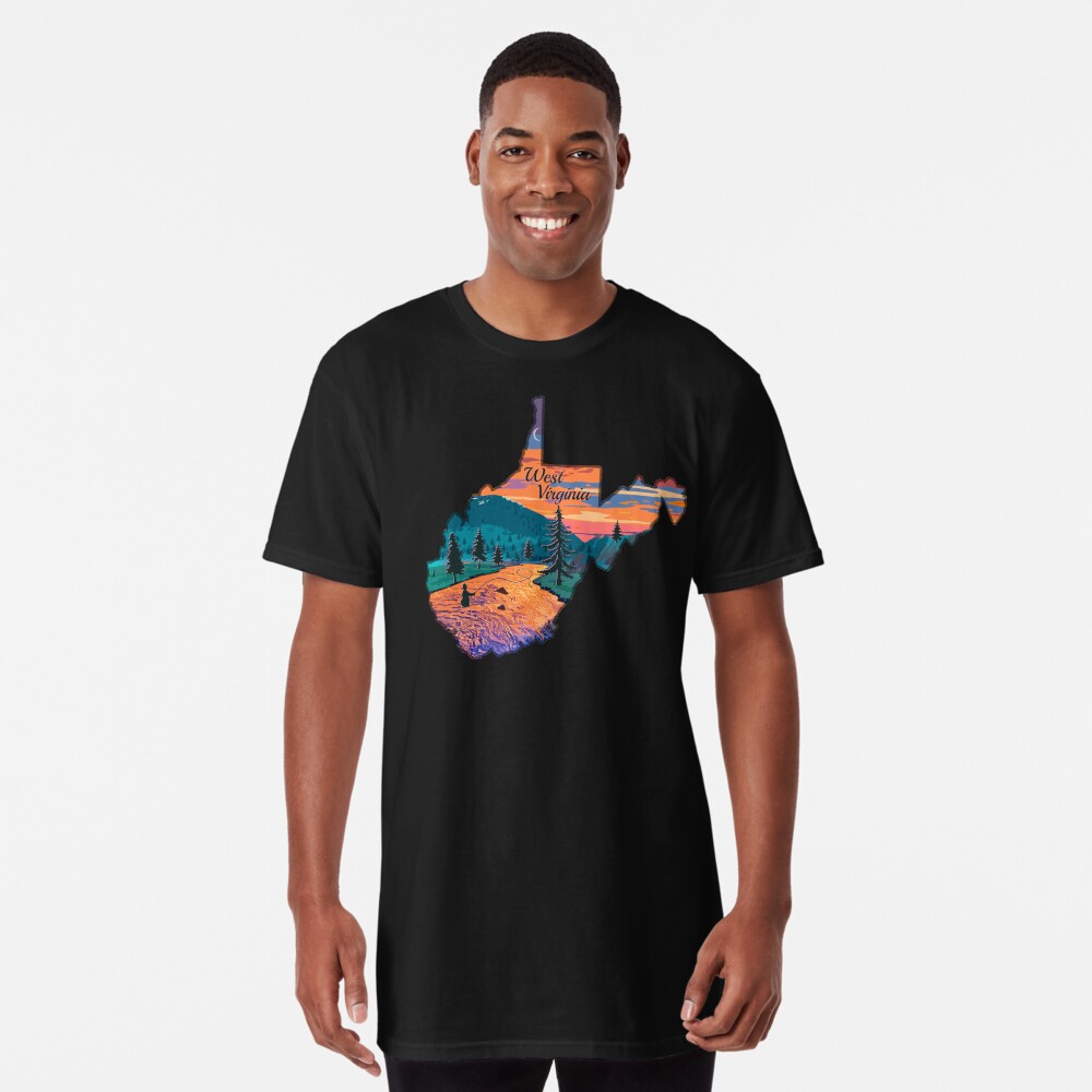 Vista previa del artículo con la obra «Camiseta larga», diseñado y vendido por TeeCreations.