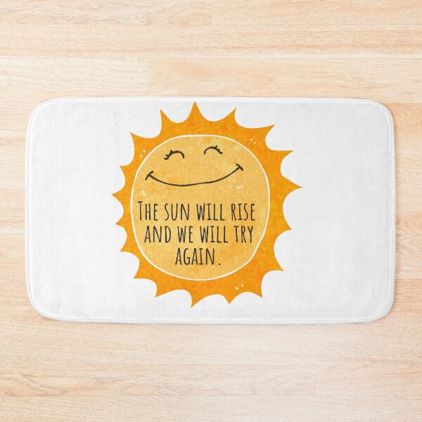 Item preview, The sun will rise and we will try again - Watercolor designed and sold by KarolinaPaz.