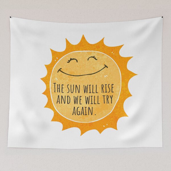 Item preview, The sun will rise and we will try again - Watercolor designed and sold by KarolinaPaz.