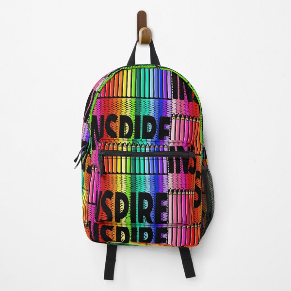 Item preview, Inspire with Colored Pencils in Rainbow Color designed and sold by thecraftace.