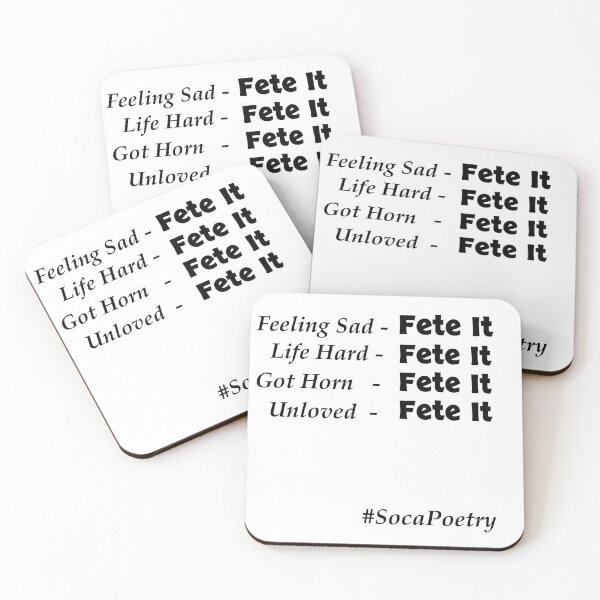 Item preview, Fete It - Caribbean People Stress Relief - Soca Mode designed and sold by Soca-Mode.