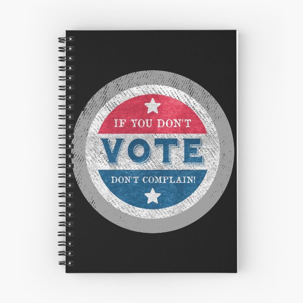 Item preview, If you don't vote, don't complain - vintage look designed and sold by Thevulcano.