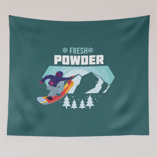 Item preview, Fresh Powder - Snowboarding designed and sold by sherwinc.