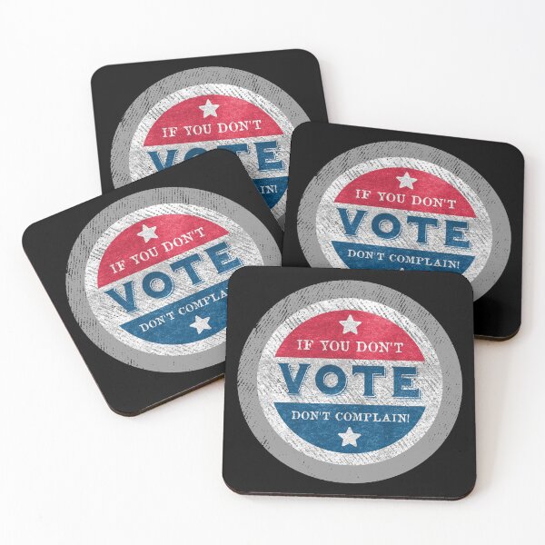 Item preview, If you don't vote, don't complain - vintage look designed and sold by Thevulcano.