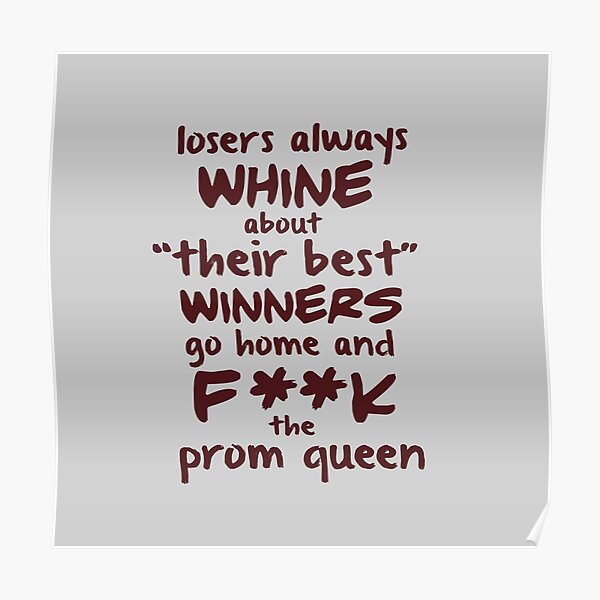 winners go home and fuck the prom queen jameds