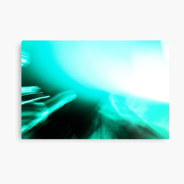 Turquoise Jam Metallbild
