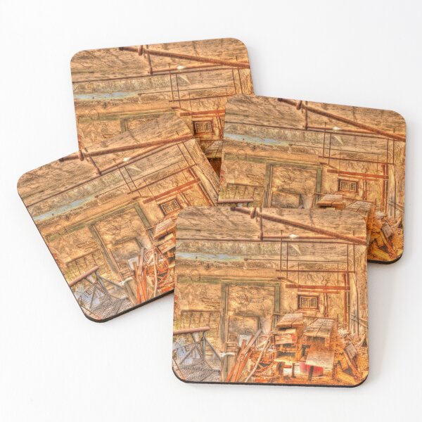 Item preview, Grungy Skycam Room at Eastern State Penetentiary designed and sold by Kim McClain Gregal.