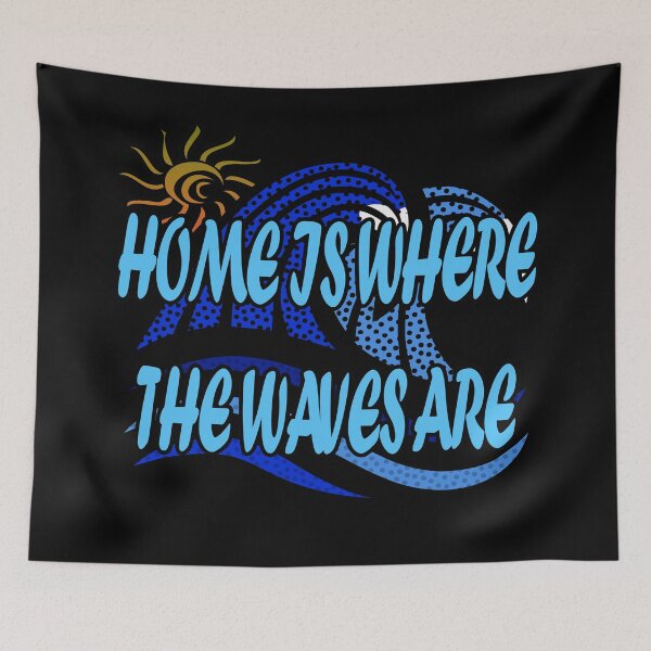 Item preview, Waves Are Home designed and sold by Elfyau.