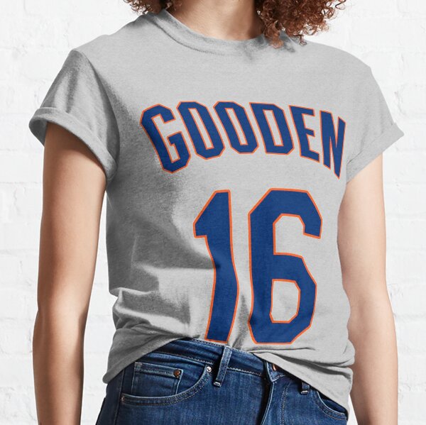 Women's Dwight Gooden Name & Number T-Shirt - Navy - Tshirtsedge