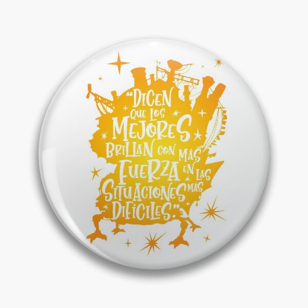 Item preview, Lettering Moving Castle - "They say the best shine brightest in the most difficult situations." designed and sold by VickyEtth.