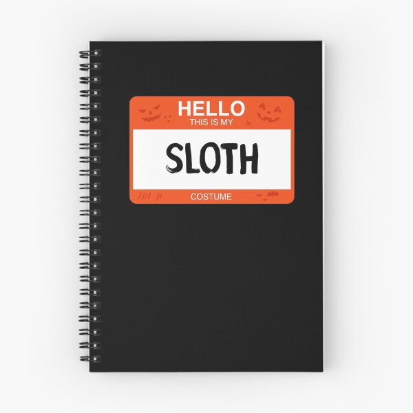 Item preview, Hello This Is My SLOTH Costume designed and sold by KeenCreative.