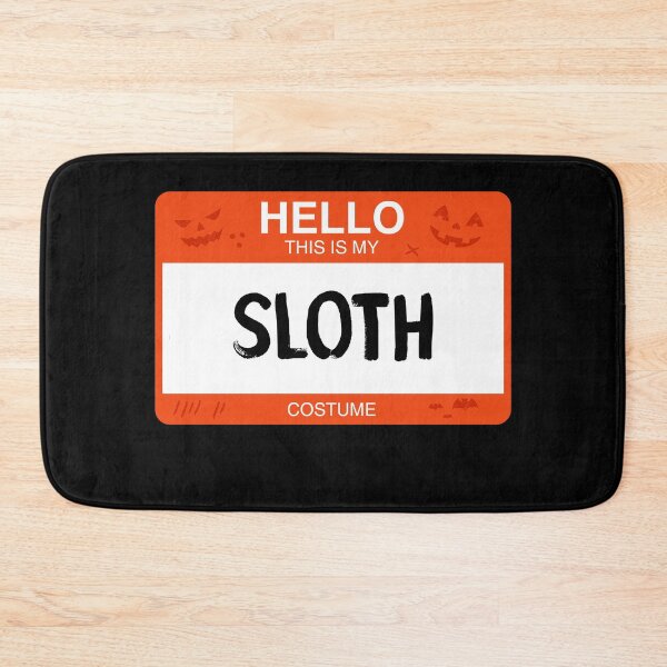 Item preview, Hello This Is My SLOTH Costume designed and sold by KeenCreative.