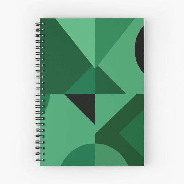 Item preview, Cool geometric shapes on green designed and sold by ByMoss.
