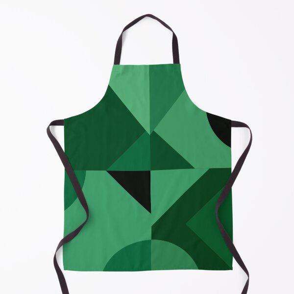 Item preview, Cool geometric shapes on green designed and sold by ByMoss.
