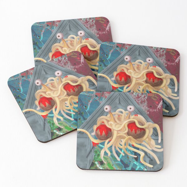 Item preview, Flying Spaghetti Monster Abstract - Pastafarian designed and sold by sherwinc.