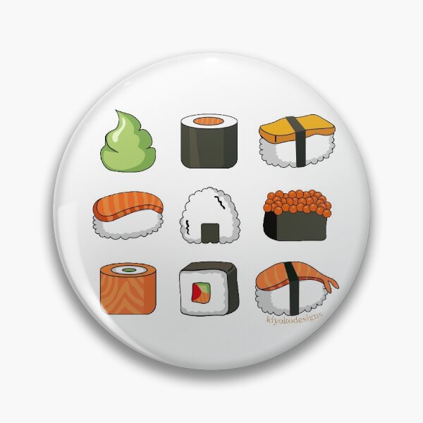 Artikelvorschau, Sushi entworfen und verkauft von kiyokodesigns.