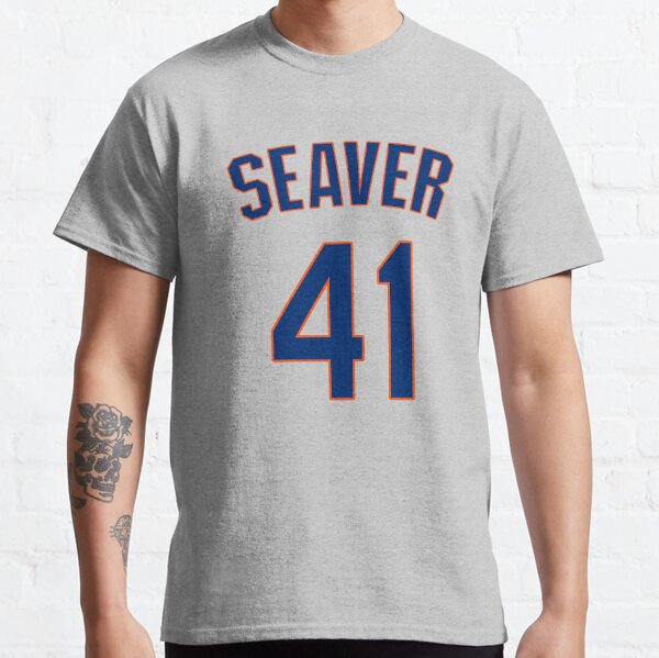 Tom Seaver 41 STICKER DECAL Mets Baseball Pitcher Jersey 