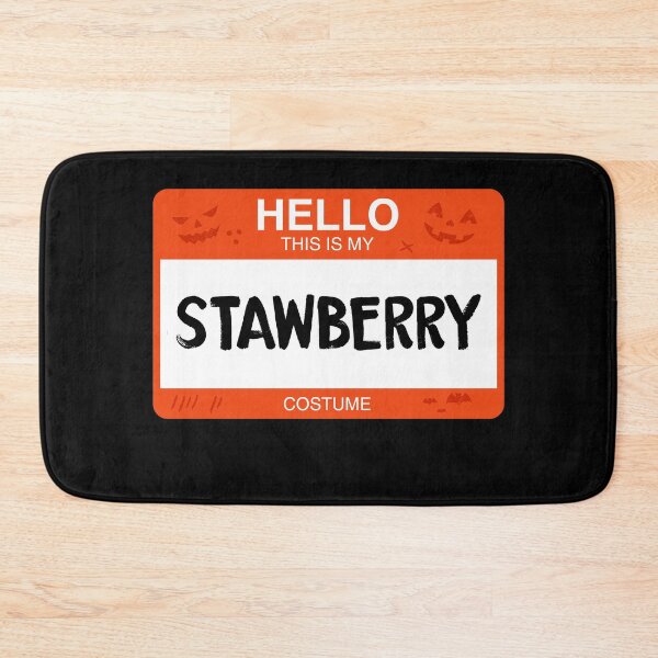 Item preview, Hello This Is My STRAWBERRY Costume designed and sold by KeenCreative.