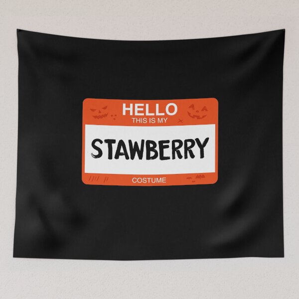 Item preview, Hello This Is My STRAWBERRY Costume designed and sold by KeenCreative.