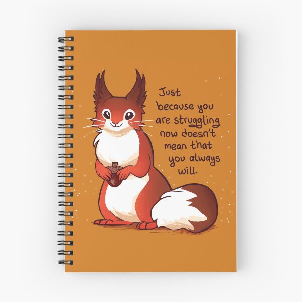 Item preview, Red Squirrel Encouragement designed and sold by thelatestkate.